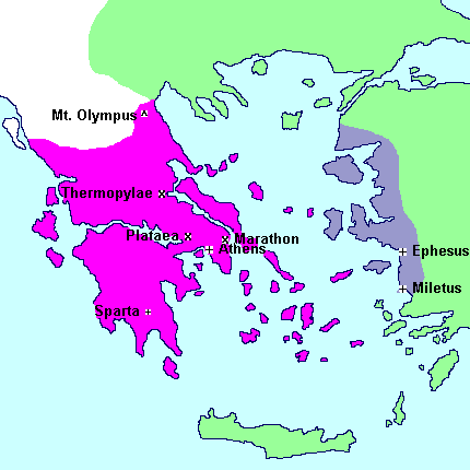 Map of Greece