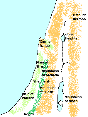 Israel map